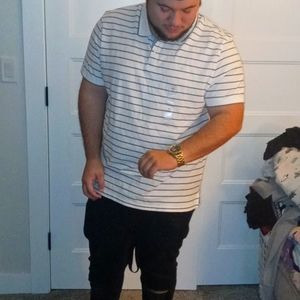 Mens short sleeve polo shirt